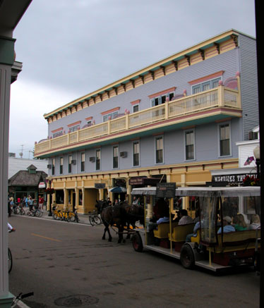 Beautiful Downtown Mackinac Island