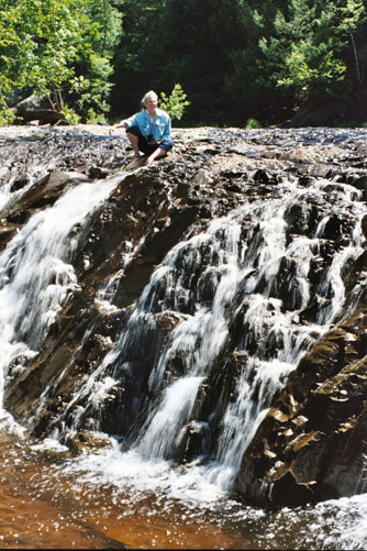 Jean in the Potato River